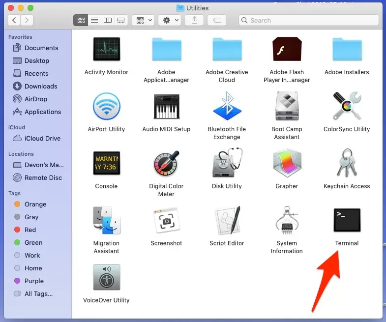 Mac Terminal 