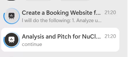 Manus supports multiple tasks running in parallel. 