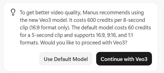 ❌Costly Video Creation Workflow in Manus AI 