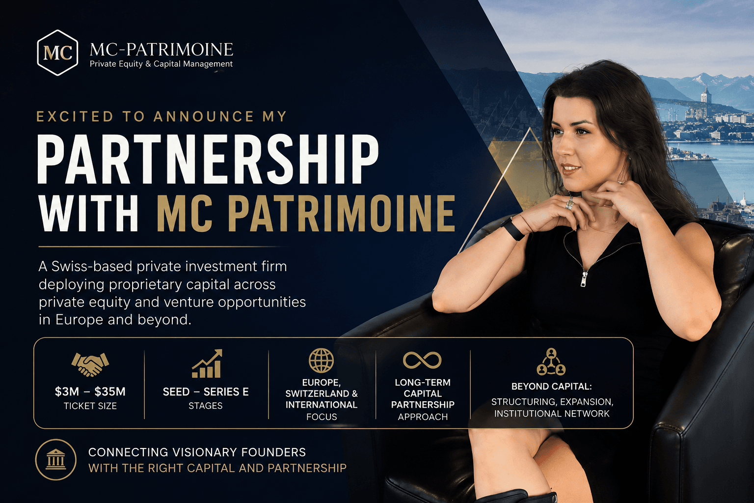 FinanceBeef partnership with MC Patrimoine, a Swiss family office